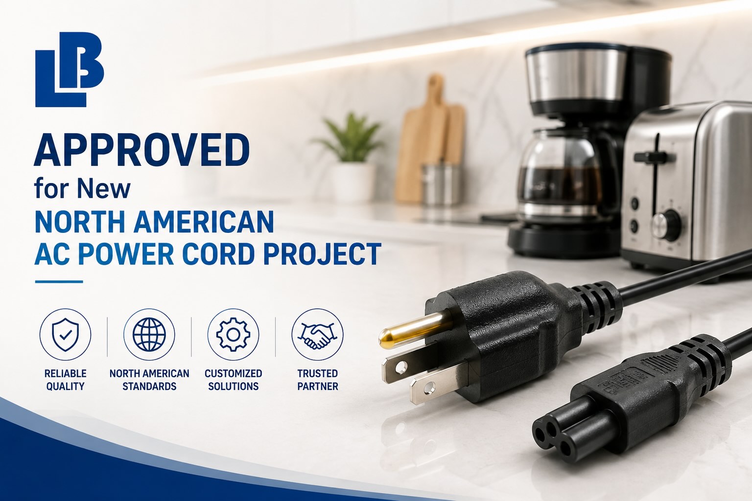 BOLI Electronic Approved for New North American AC Power Cord Project
